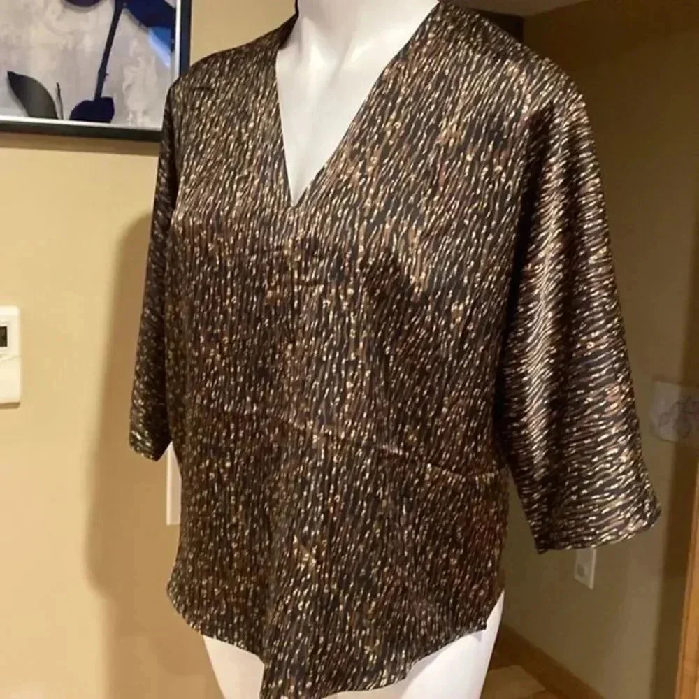 Banana Republic factory V-NECK DOLMAN TOP - Picture 4 of 7